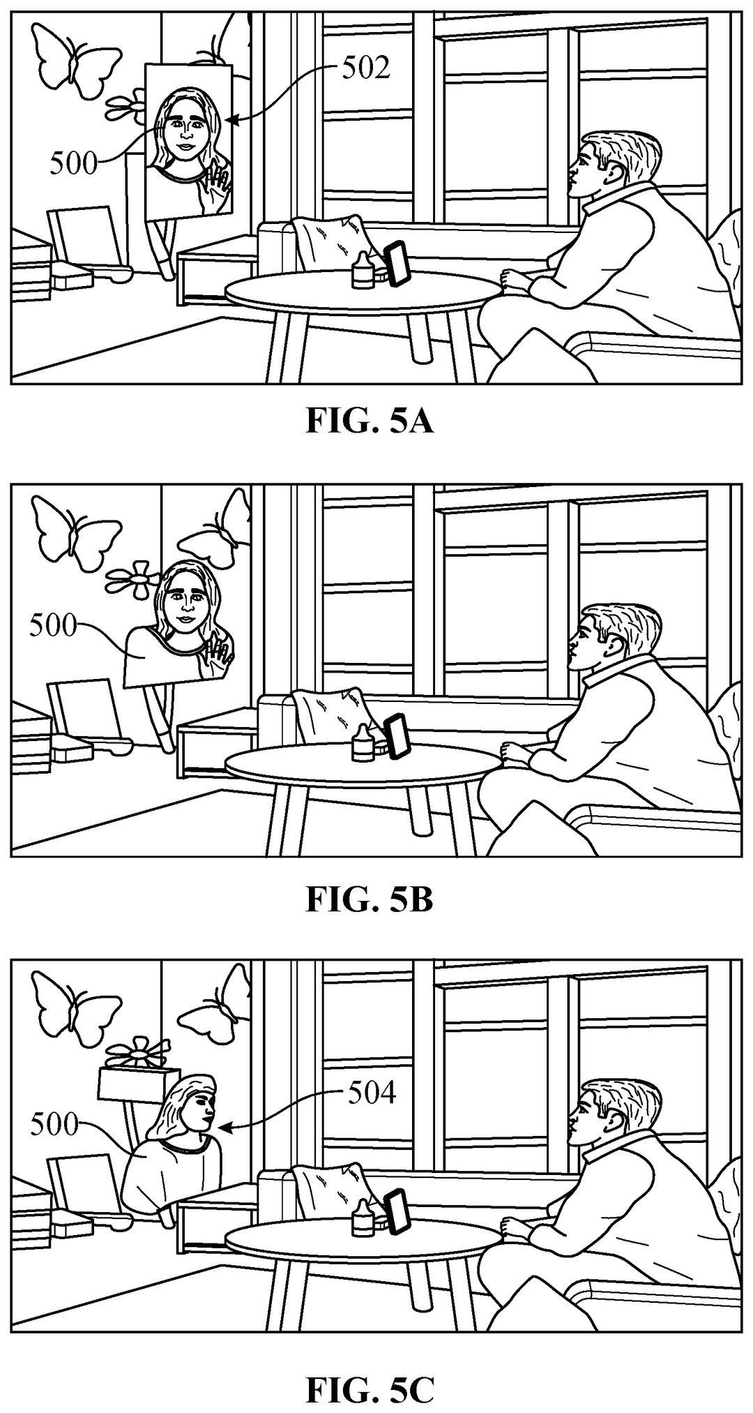 Patent image for Extended reality interaction in synchronous virtual spaces using heterogeneous devices