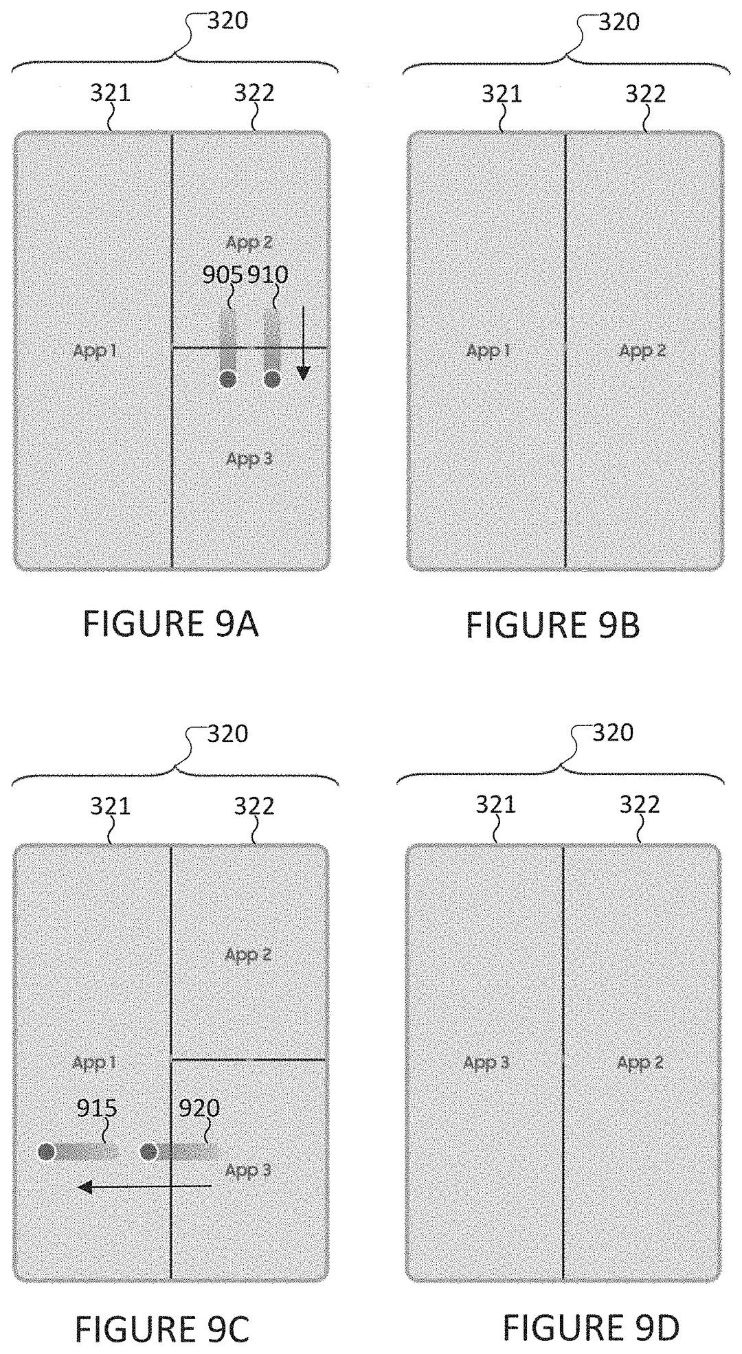 Patent image for Mobile device with a foldable display and method of providing user interfaces on the foldable display