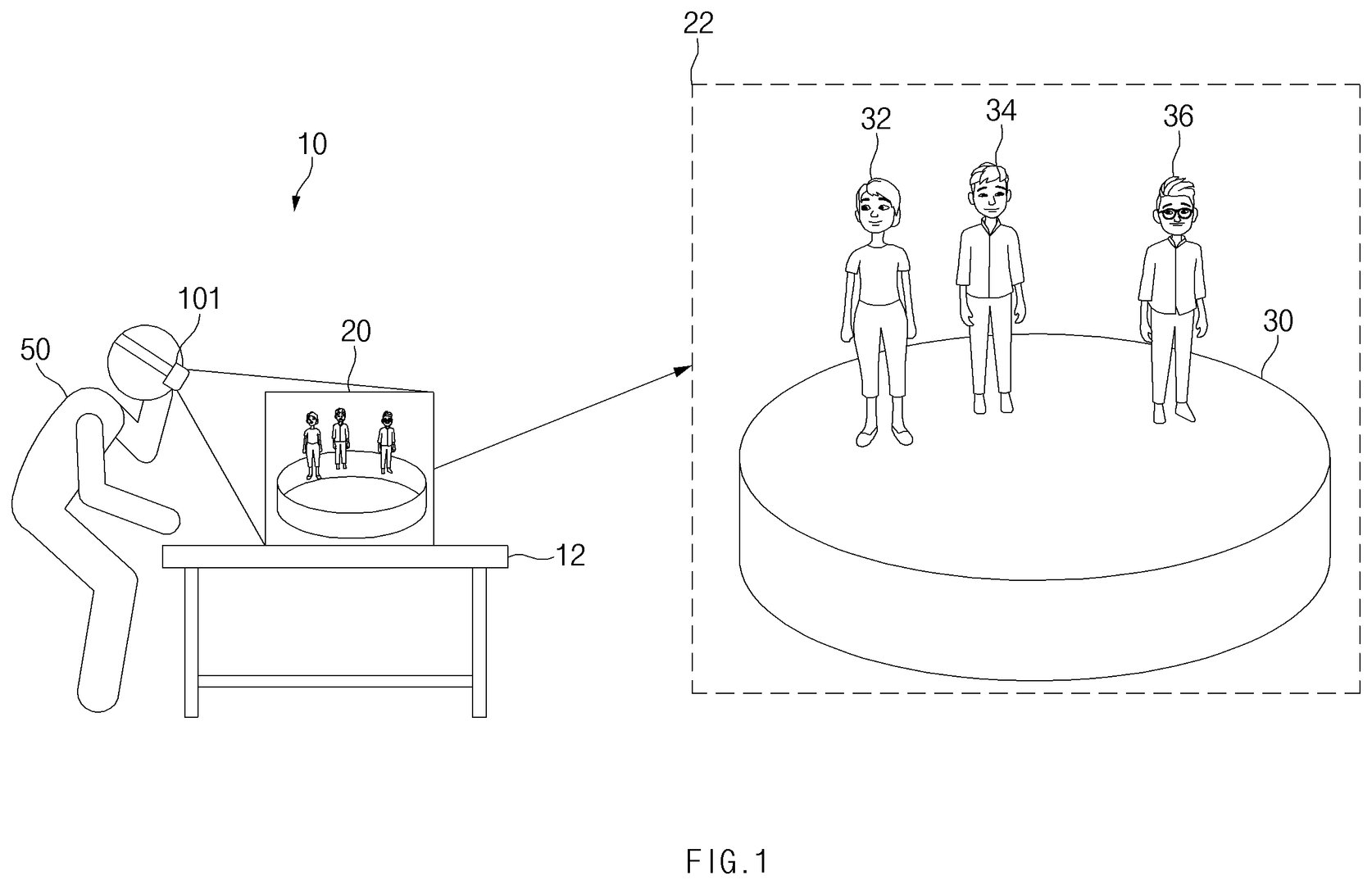 Avatar-based AR messaging app interactions