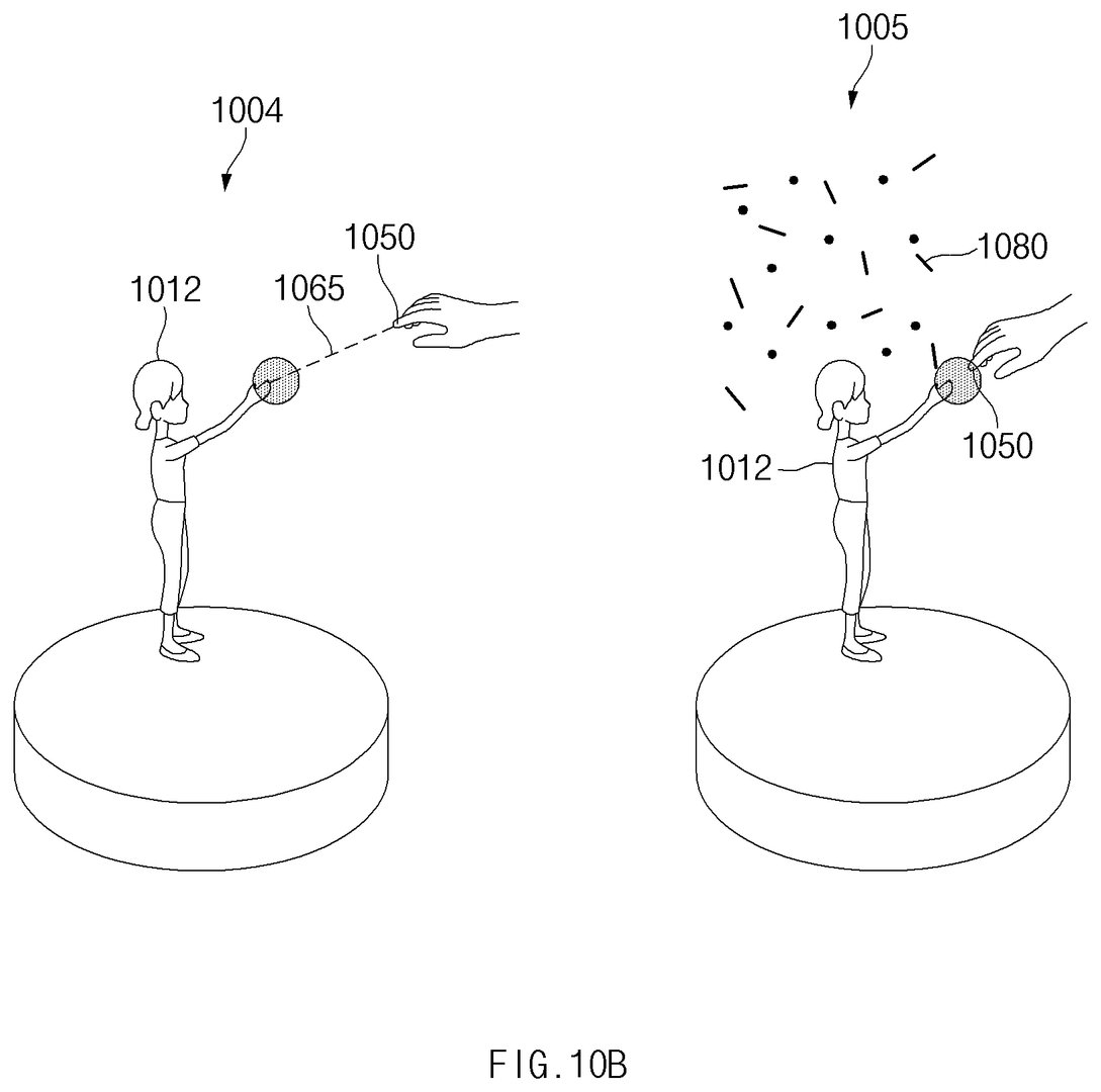 High five with tiny avatars in an async messaging system.