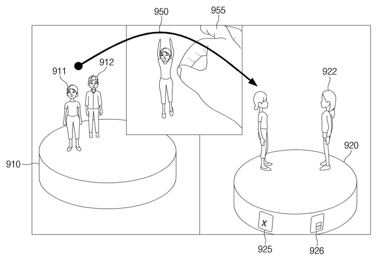 Patent image for Electronic device for communicating in augmented reality and method thereof