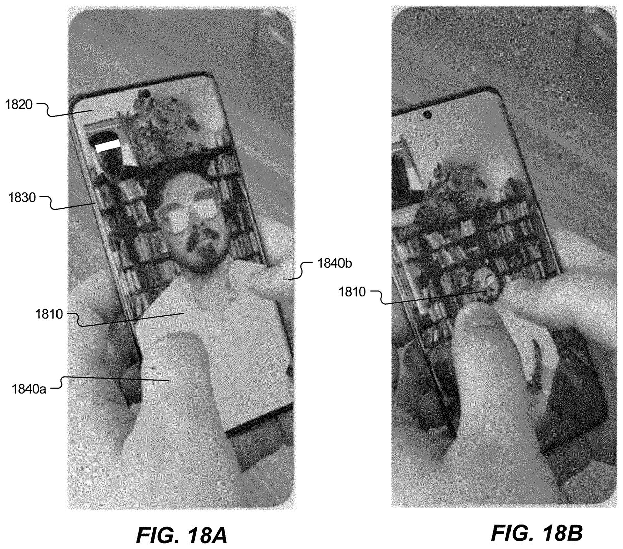 In a volumetric call, 2D users can change their 3D viewing perspective.