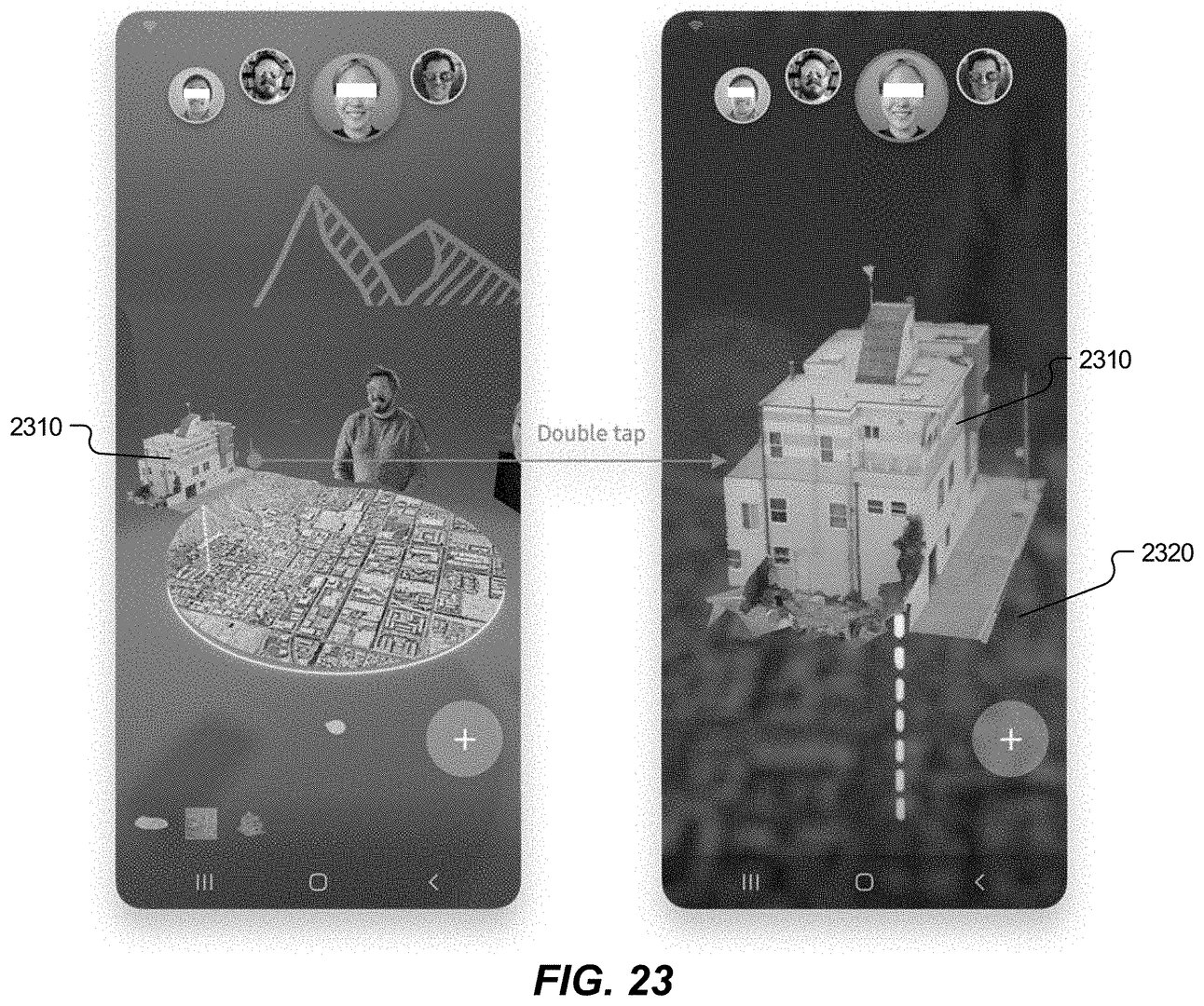 Headset users can move around 3D content easily. To support the same for 2D users, we created a “model inspector” view.