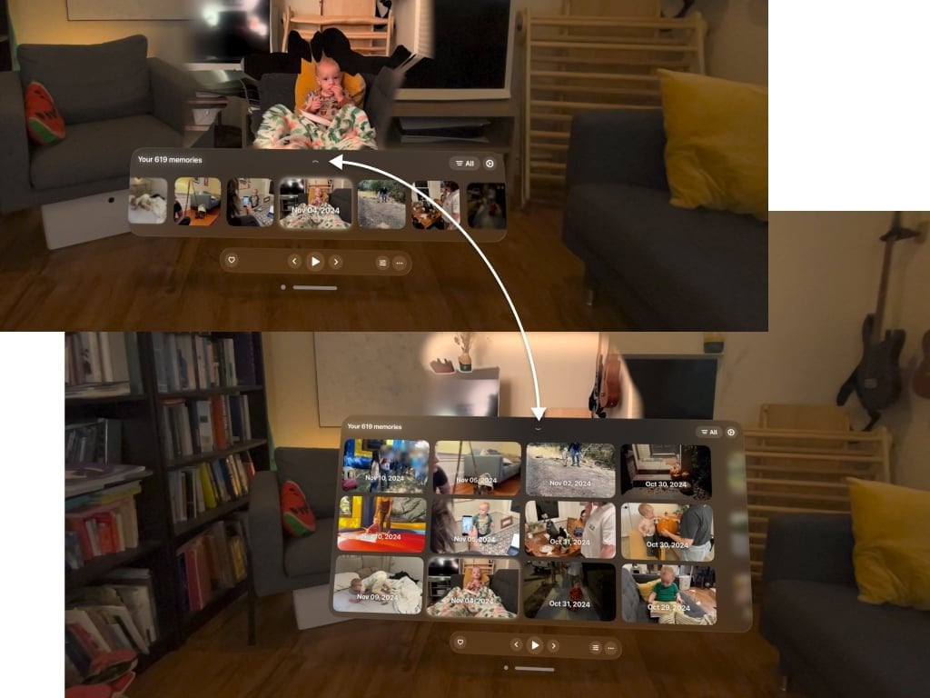 Skim captures or expand the browsable area for faster browsing.