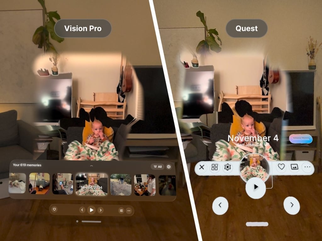 Building on different platforms allowed for UI experimentation.