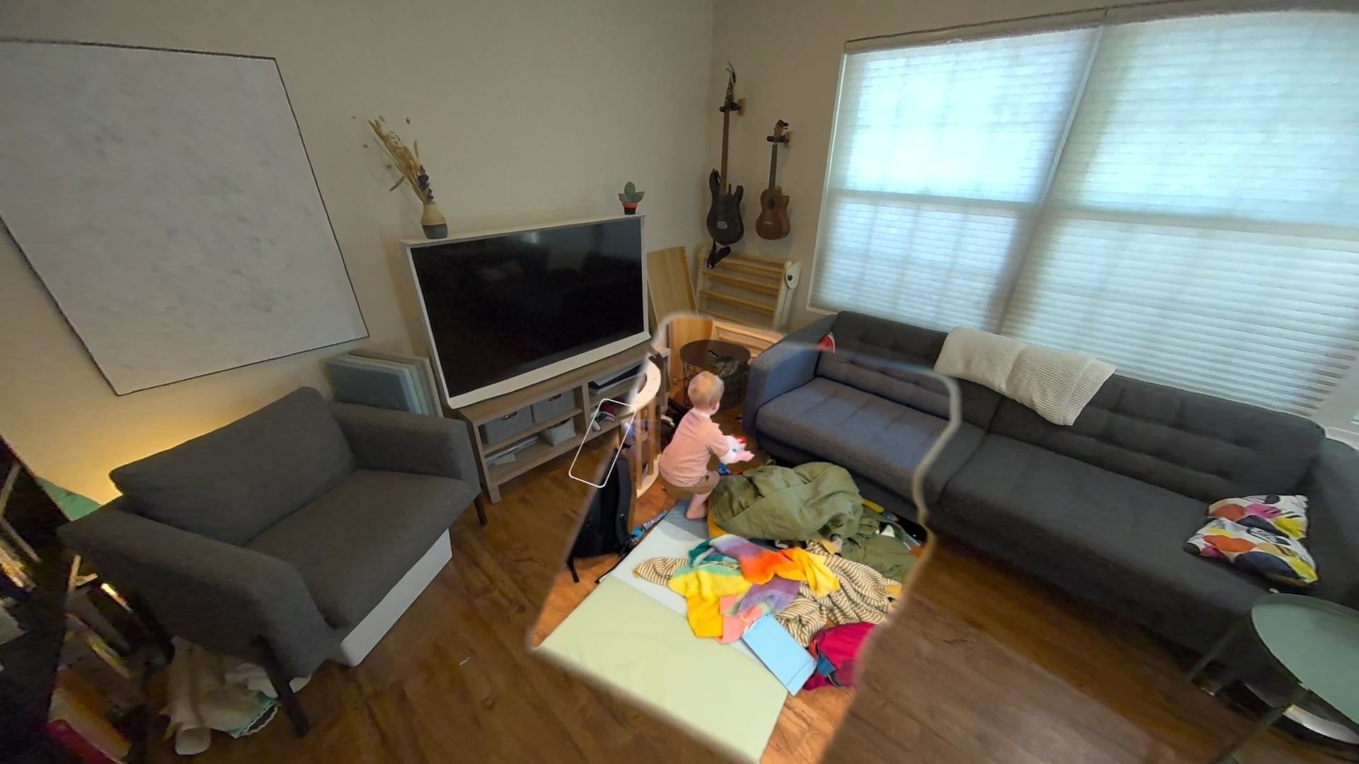 Spatial playback allows for perfect realignment with the real world.